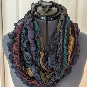 Lenzing Modal Ruffled Infinity Scarf